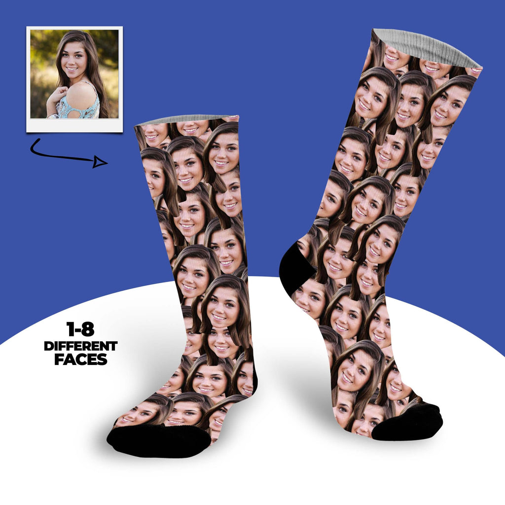 Personalized Faces On Socks