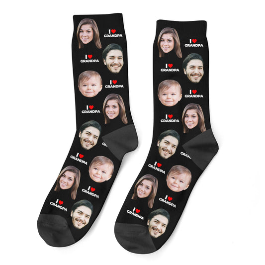 Personalized Grandpa Socks
