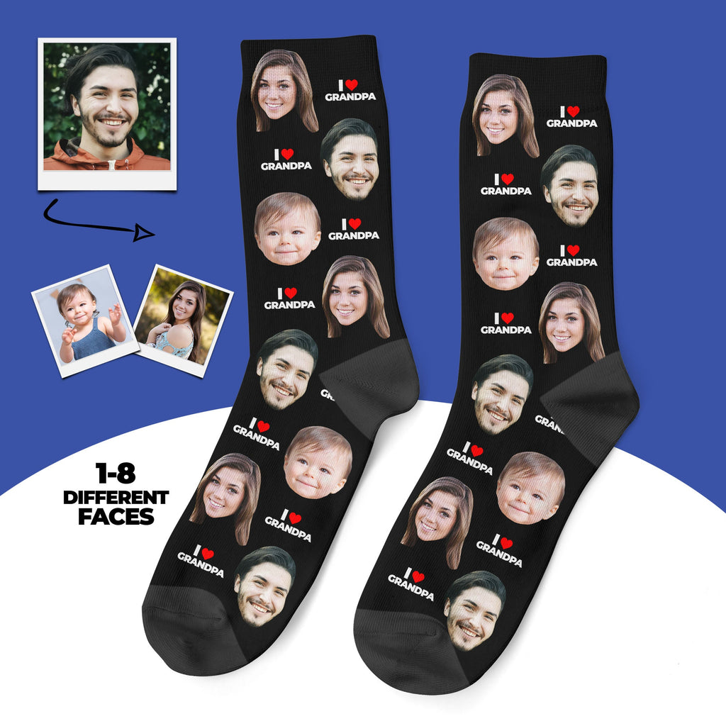 Personalized Grandpa Socks