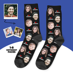Personalized Grandpa Socks
