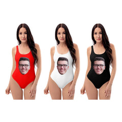 Personalized Groom Face Swimsuit