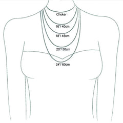 Personalized Heart Choker Necklace