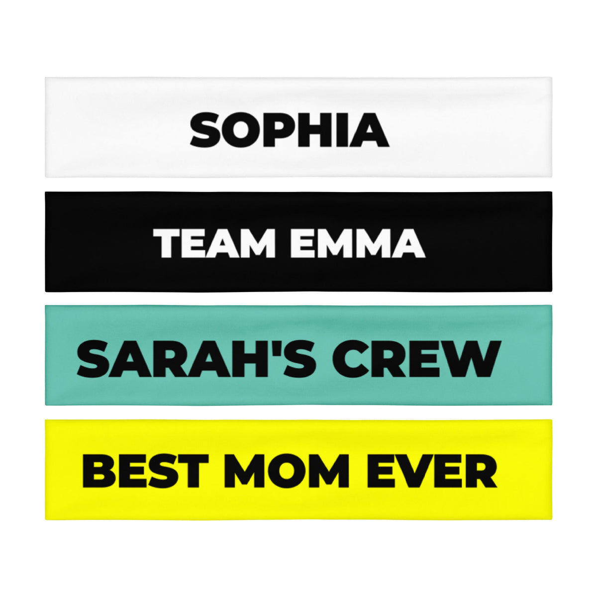 Personalized Name Headband