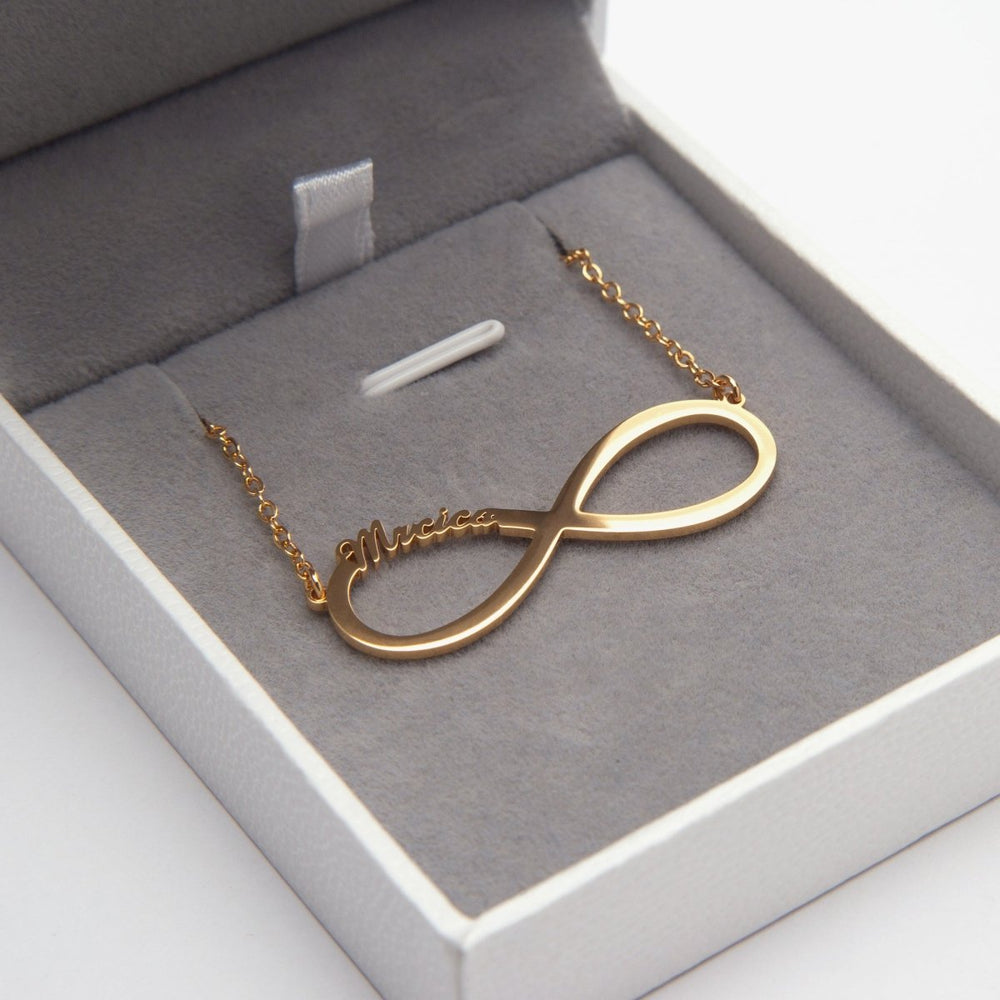 Personalized Name Infinity Necklace