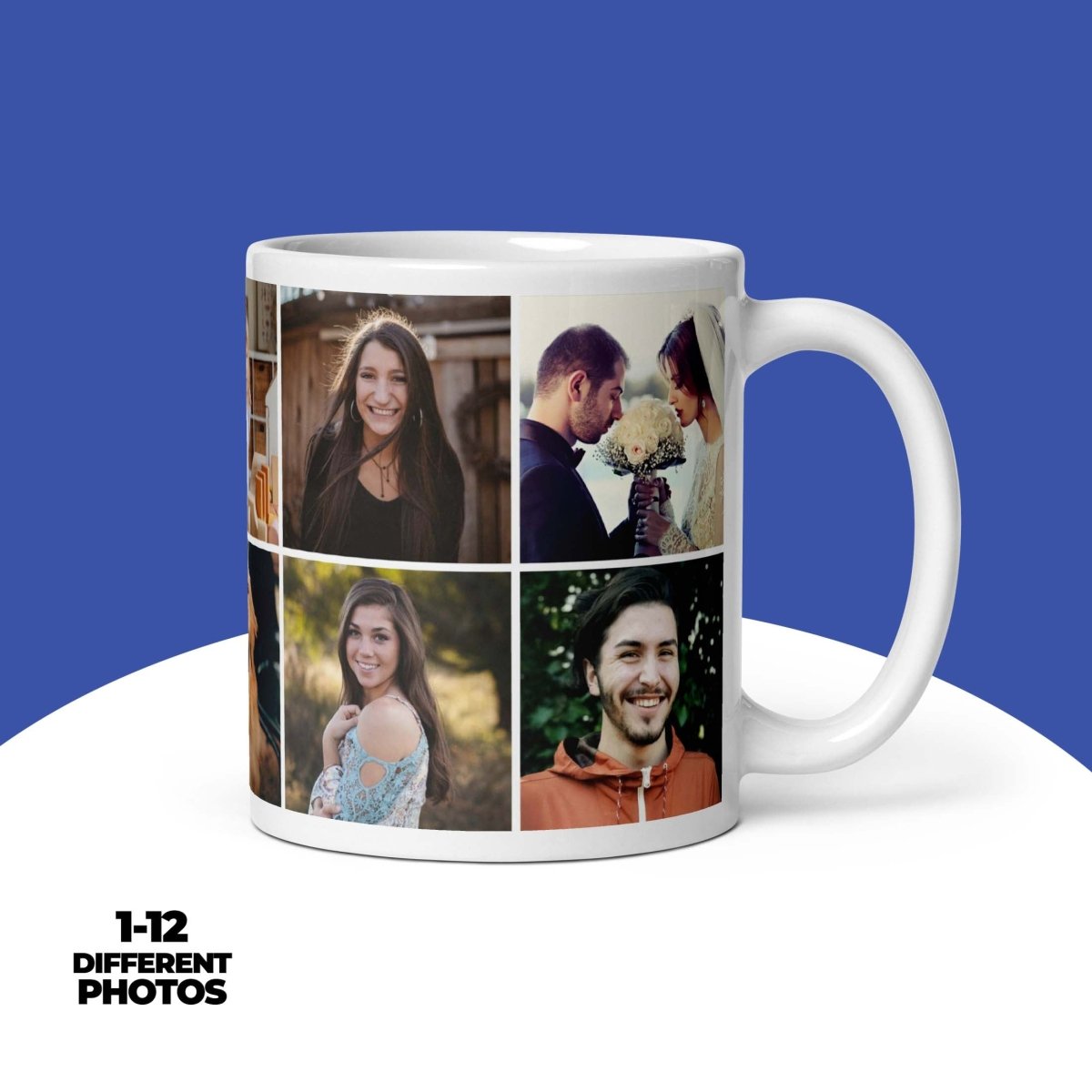 Personalized Photo Collage Mug Main image