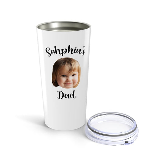 Personalized Photo Dad Tumbler