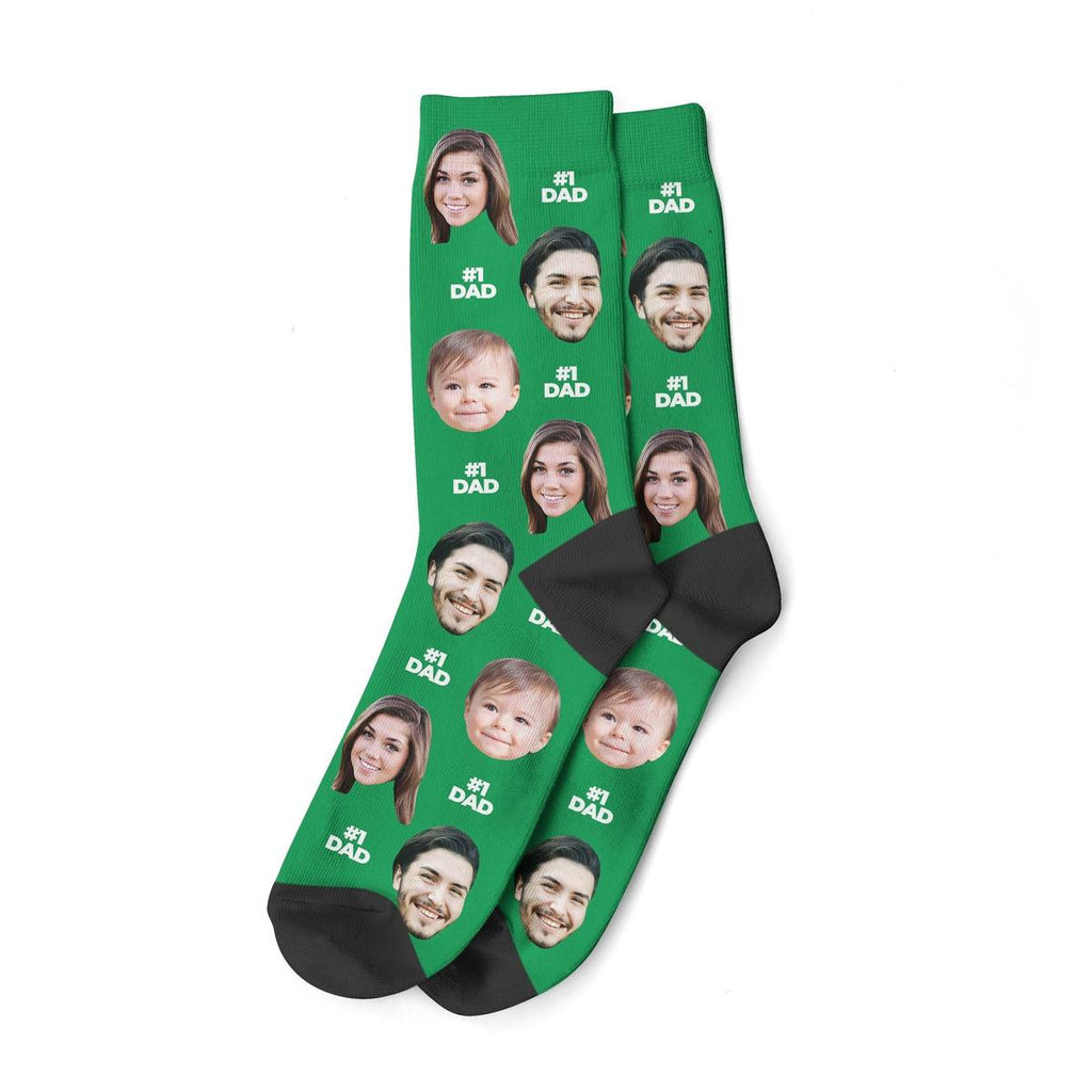 Personalized Photo Socks for Dad
