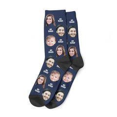 Personalized Photo Socks for Dad