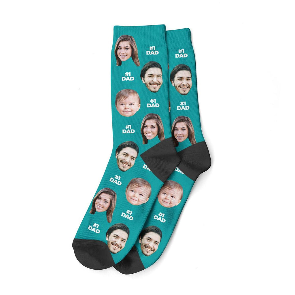 Personalized Photo Socks for Dad