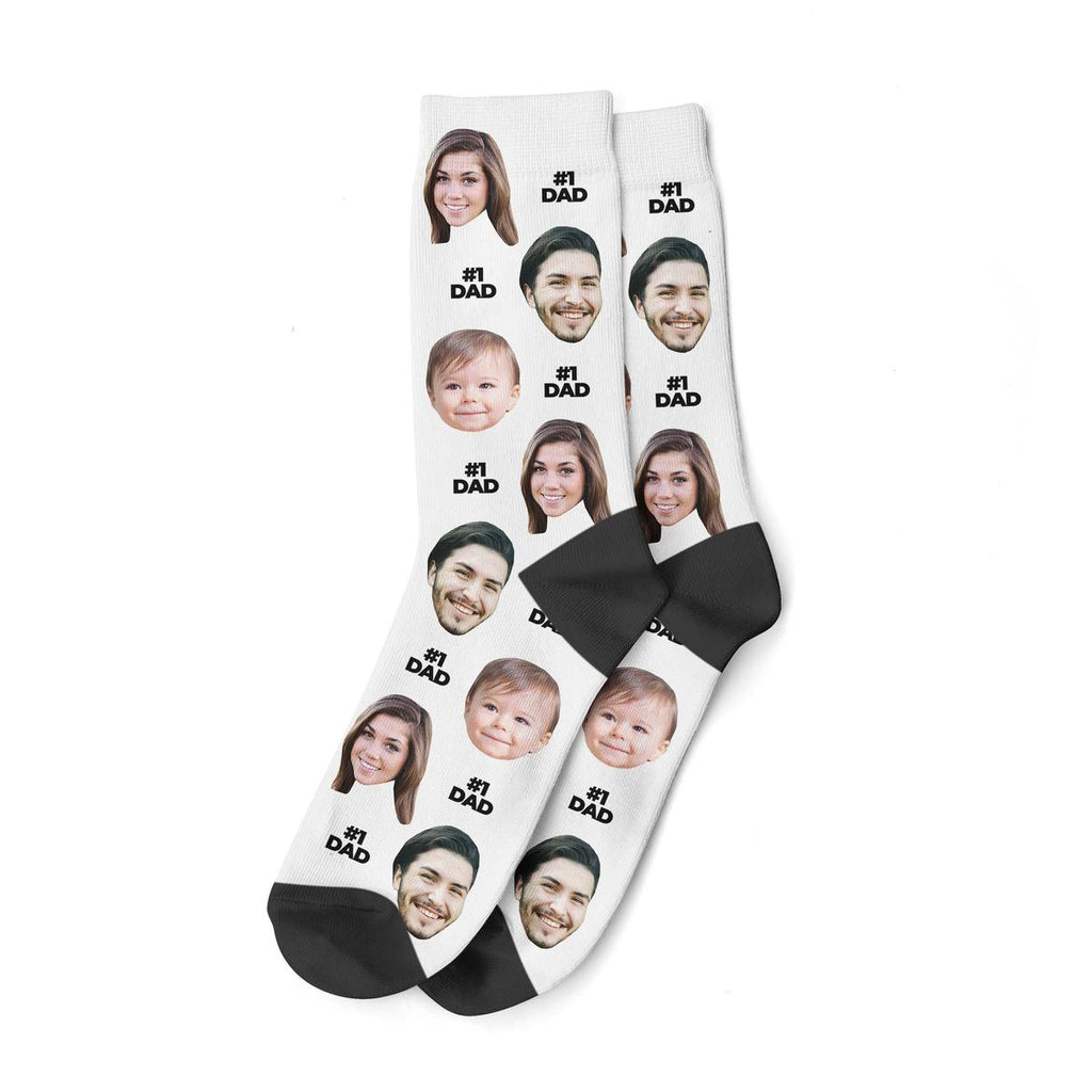 Personalized Photo Socks for Dad