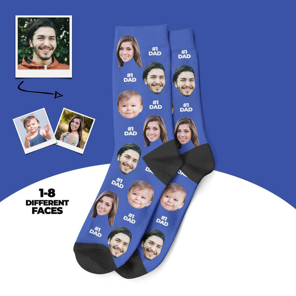 Personalized Photo Socks for Dad