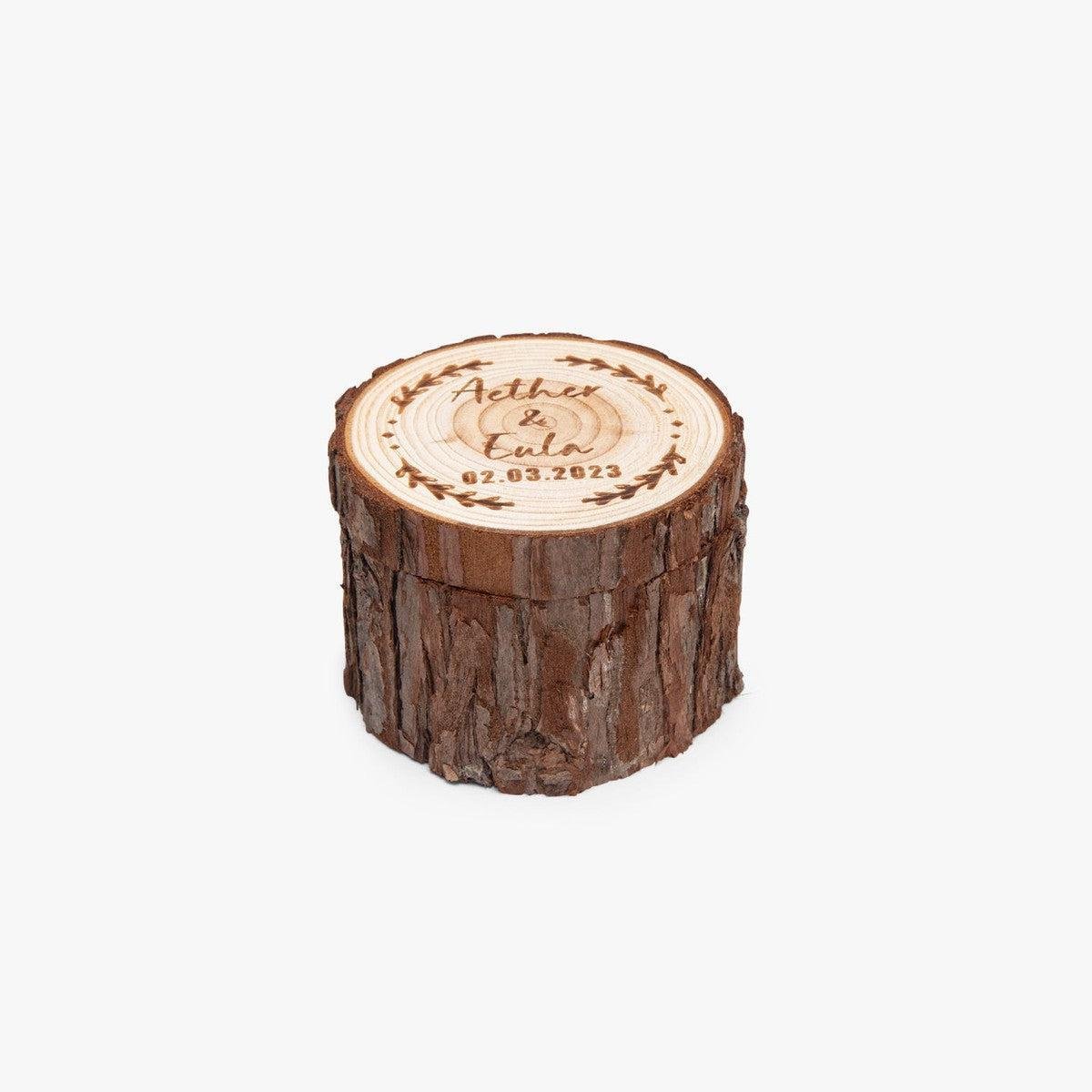 Personalized Round Ring Box Secondary image