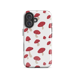 Red Mushrooms iPhone Case