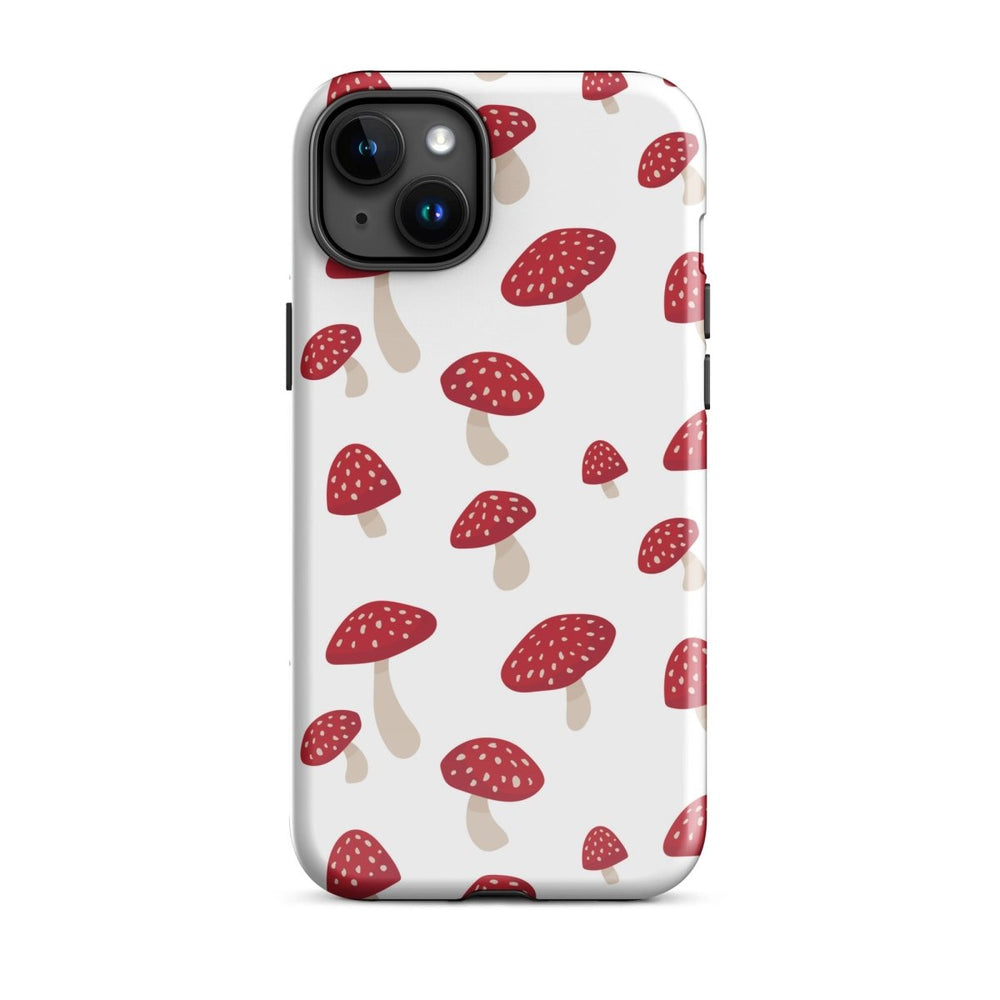 Red Mushrooms iPhone Case