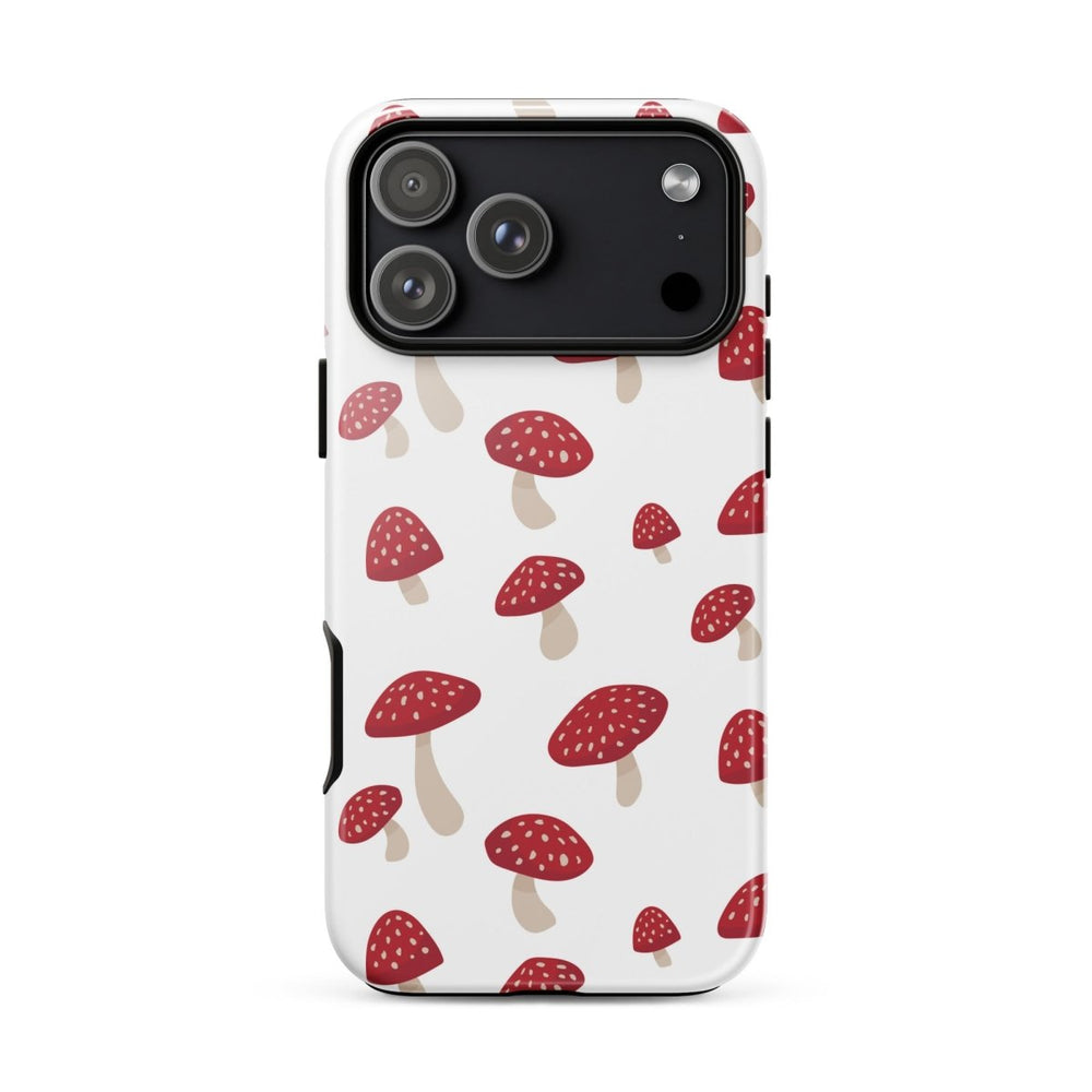 Red Mushrooms iPhone Case