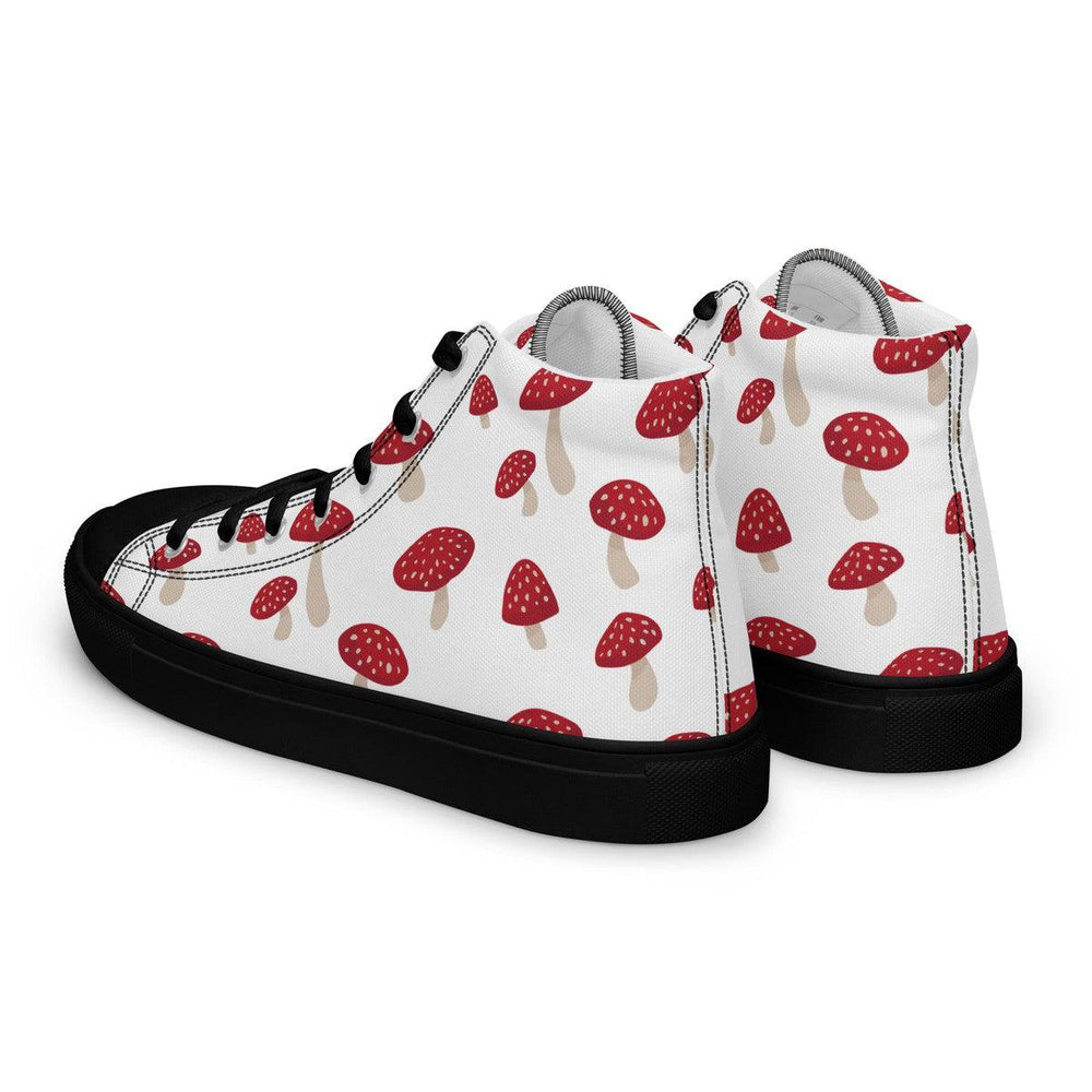 Red Mushrooms Women’s High Top Shoes