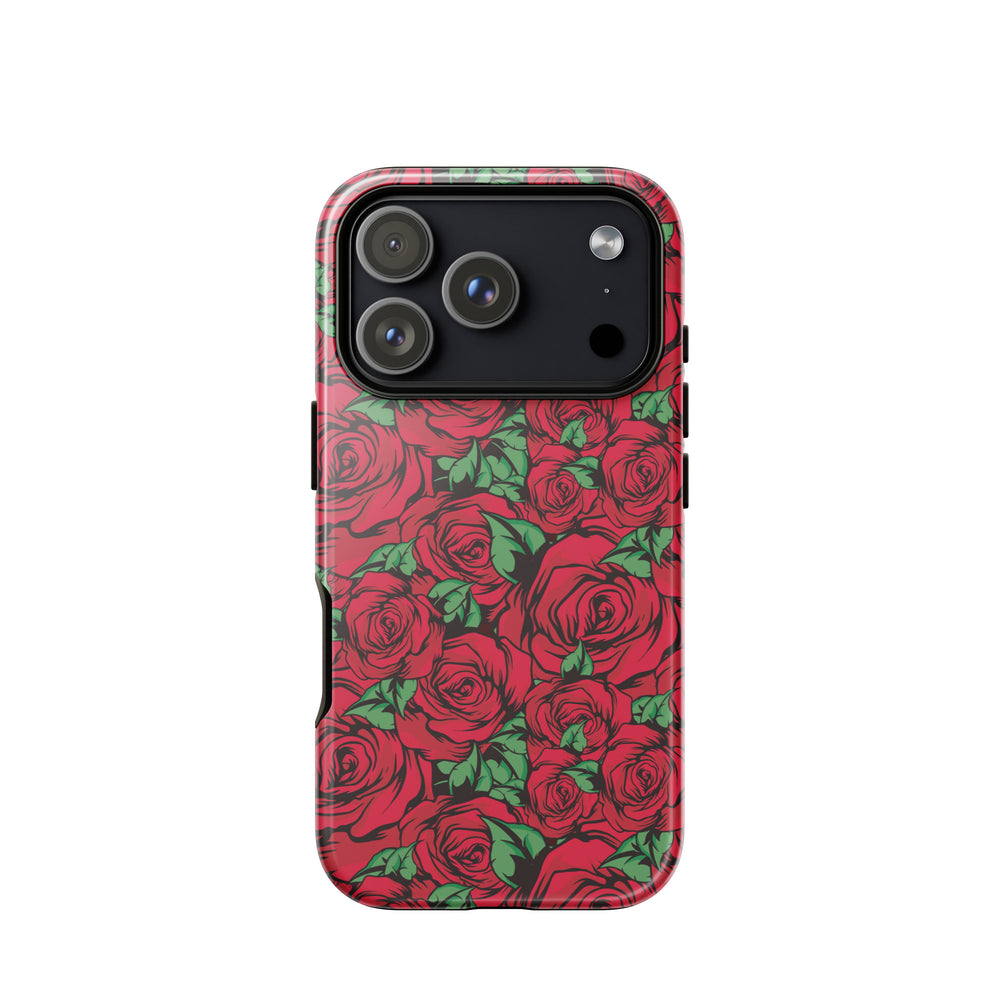 Red Roses iPhone Case