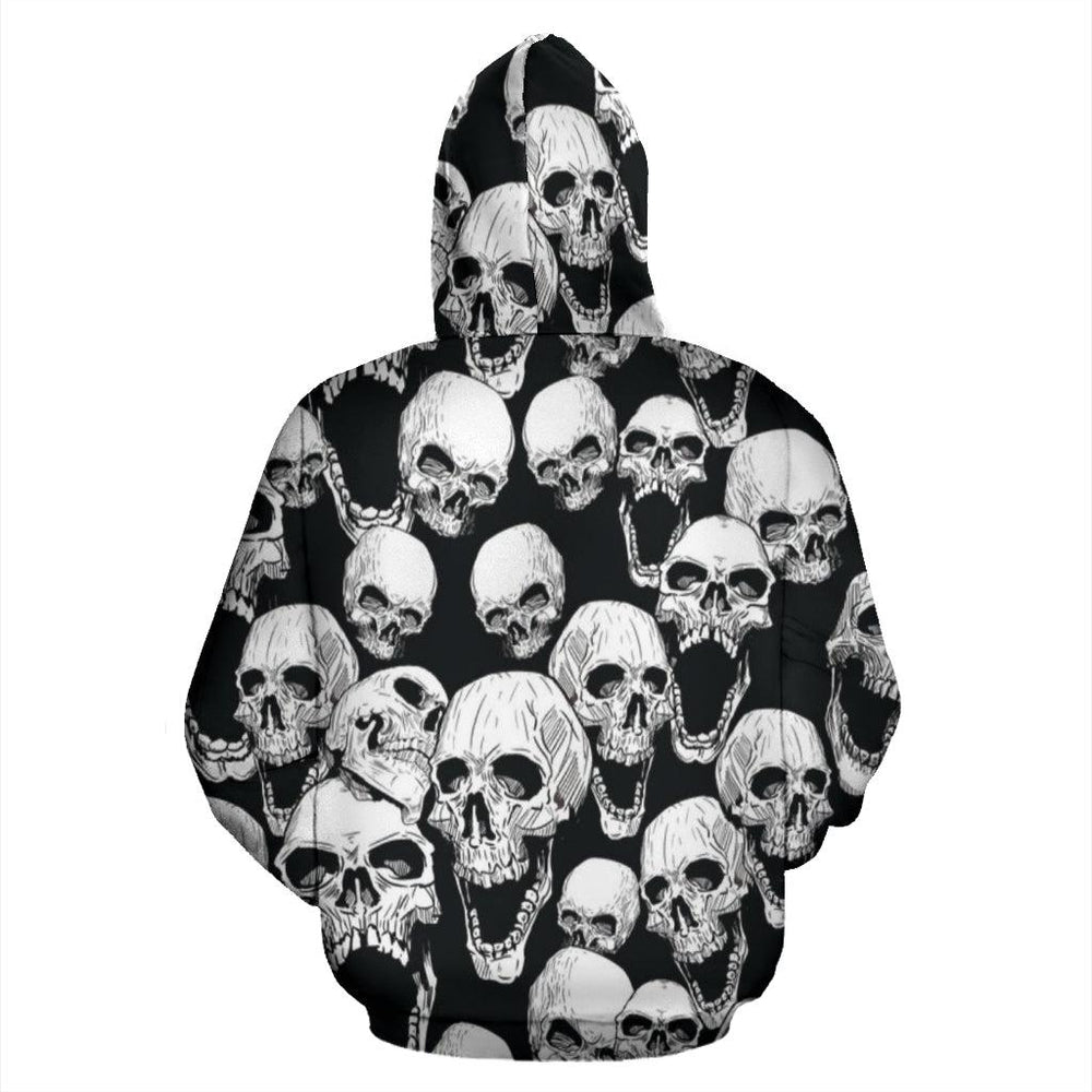 Screaming Skulls Unisex Hoodie