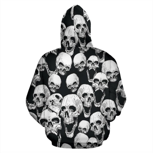 Screaming Skulls Unisex Hoodie
