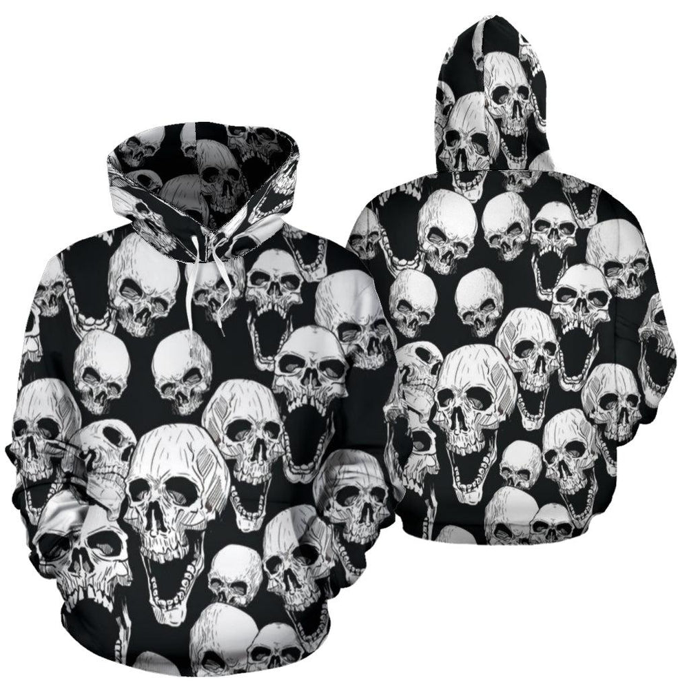 Screaming Skulls Unisex Hoodie