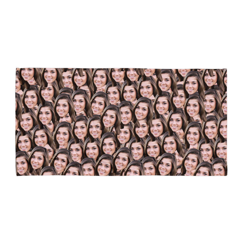 Custom Faces Beach Towel Secondary image