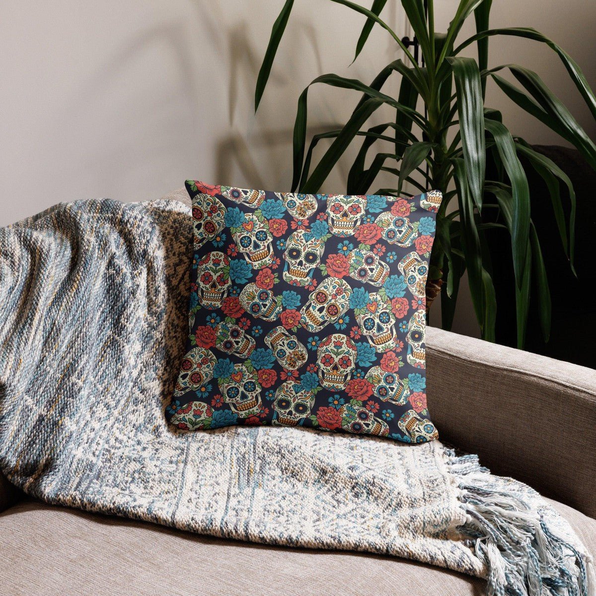 Sugar Skulls Pillow Main image