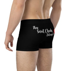 These Sweet Cheeks Belong To Personalized Boxer Shorts