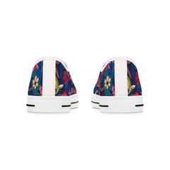 Tropical Flowers Women's Low Top Shoes