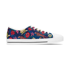 Tropical Flowers Women's Low Top Shoes