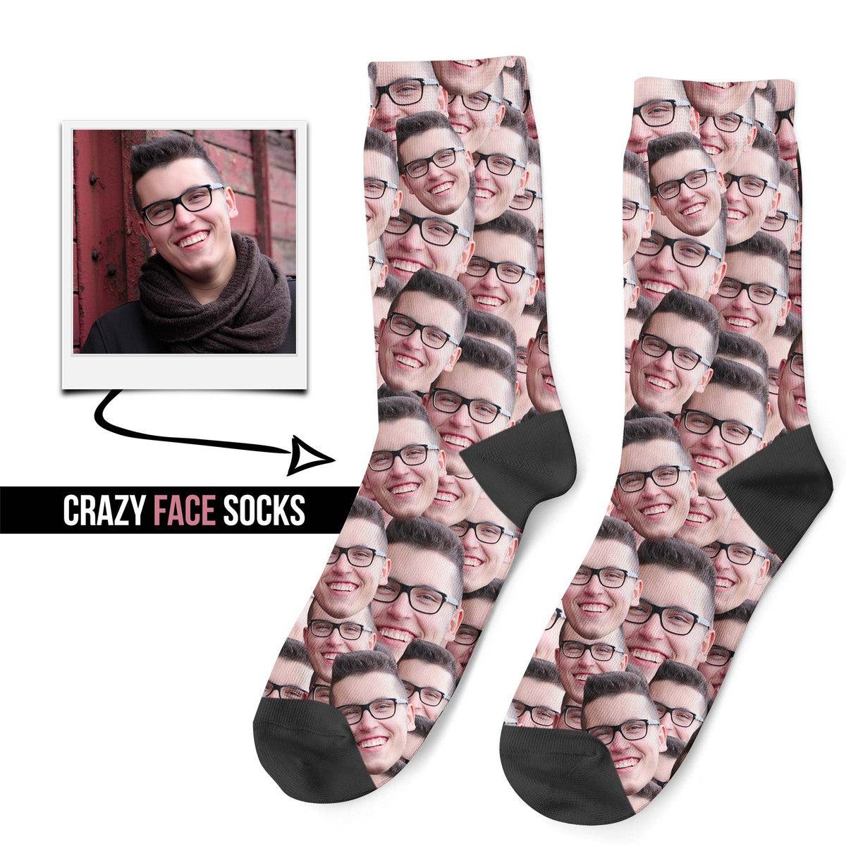 Crazy Face Socks Secondary image