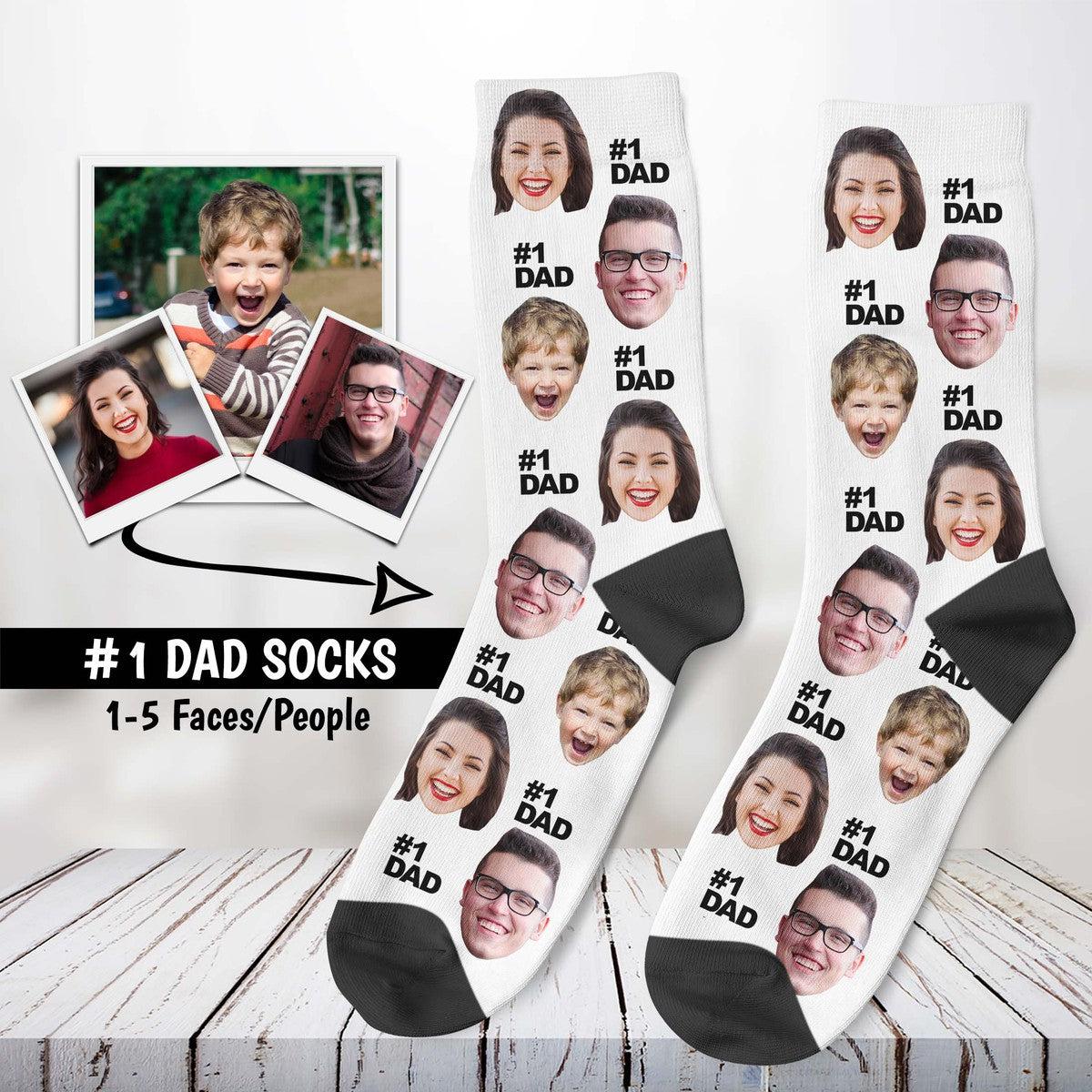 Custom #1 Dad Socks Main image