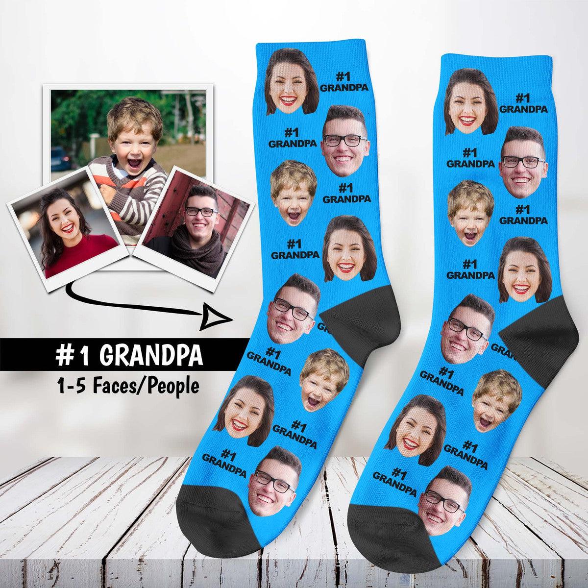 Custom #1 Grandpa Socks Main image