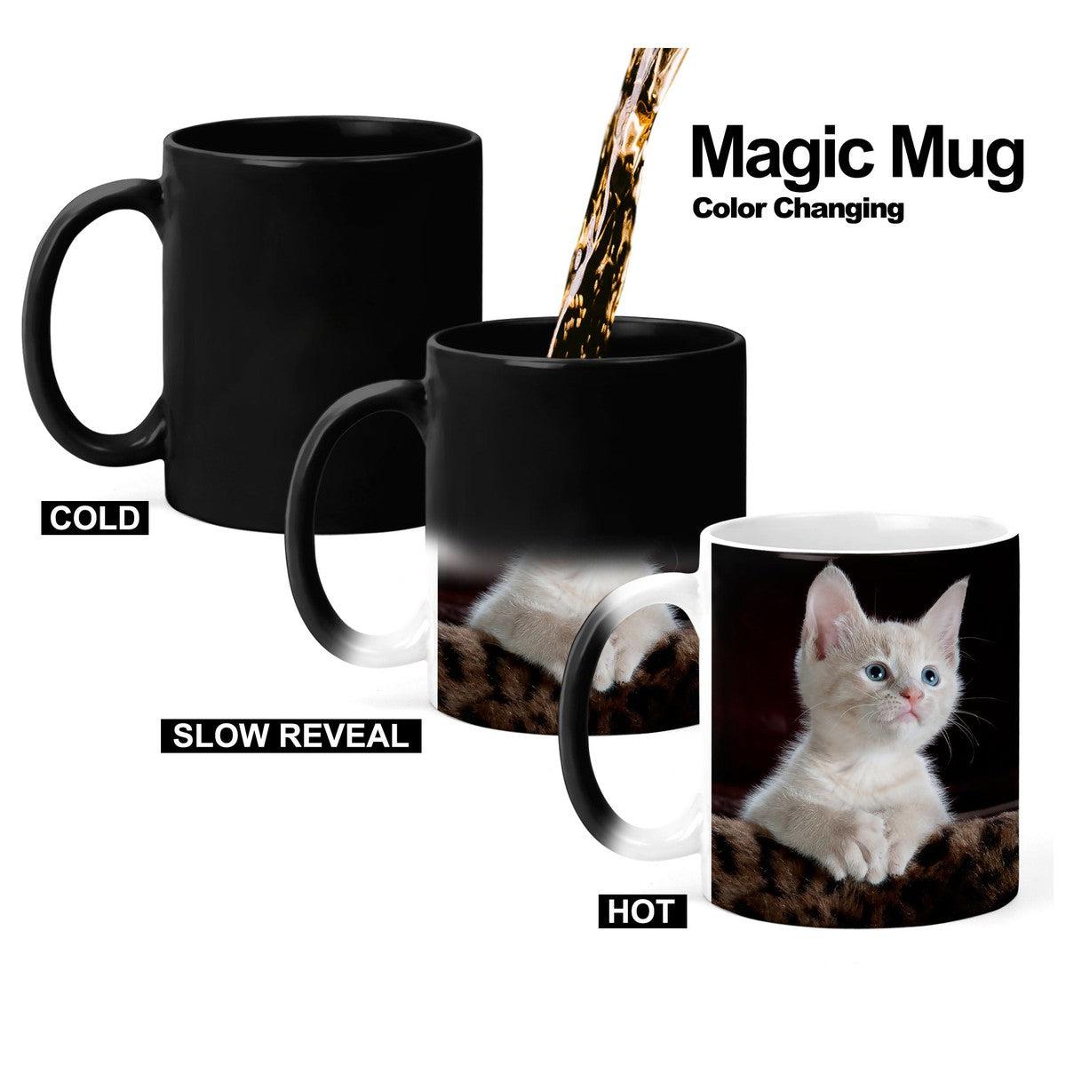 Custom Cat Magic Mug Main image