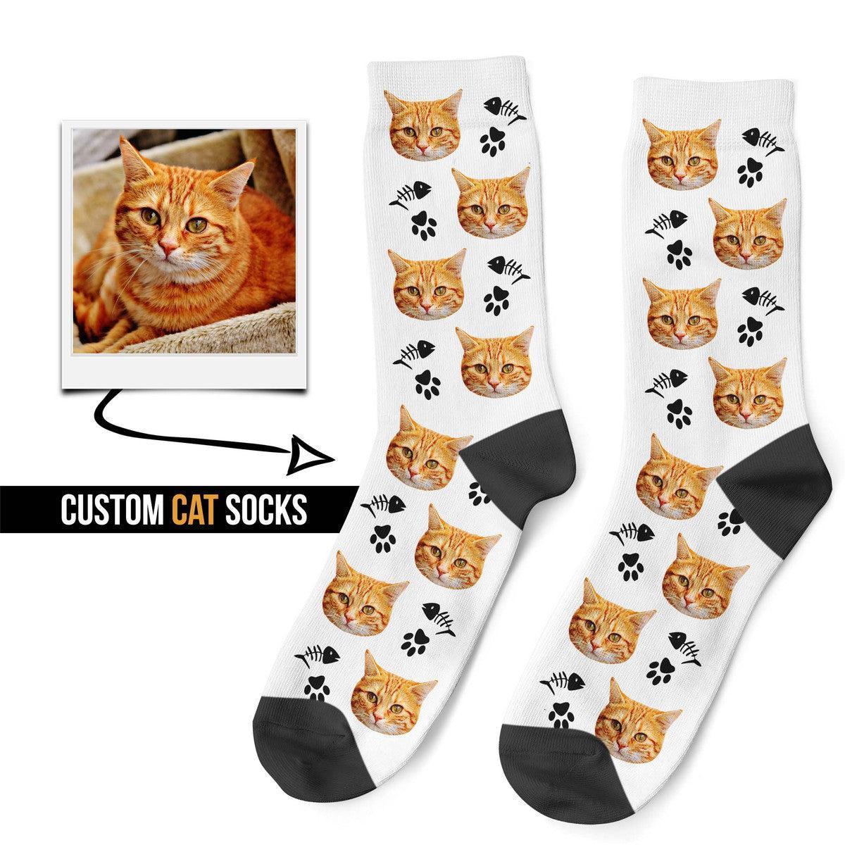 Custom Cat Socks Main image