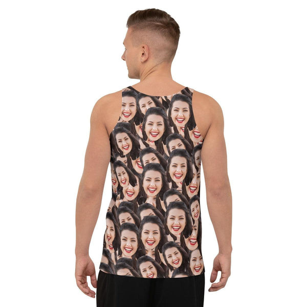 Custom Crazy Faces Unisex Tank Top