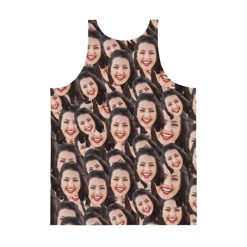 Custom Crazy Faces Unisex Tank Top
