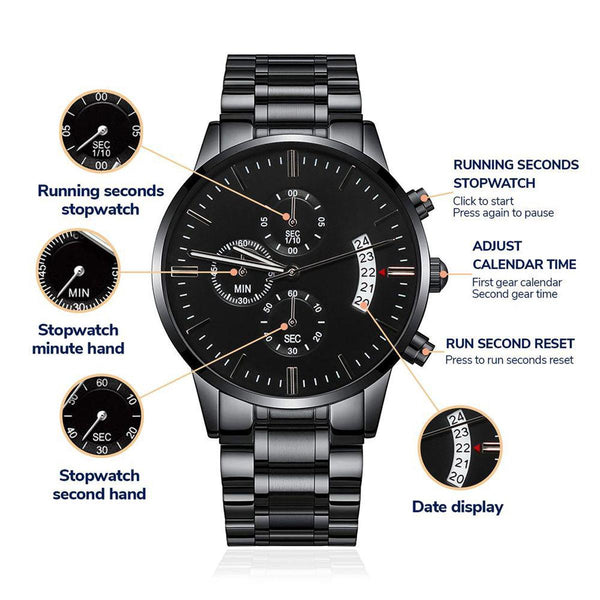 Custom Engraved Watch For Men