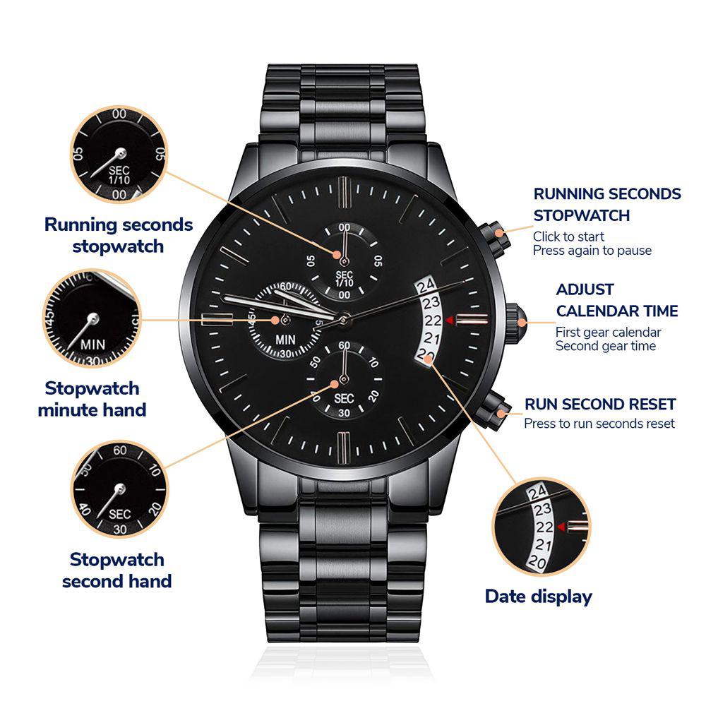 Custom Engraved Watch For Men