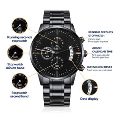 Custom Engraved Watch For Men
