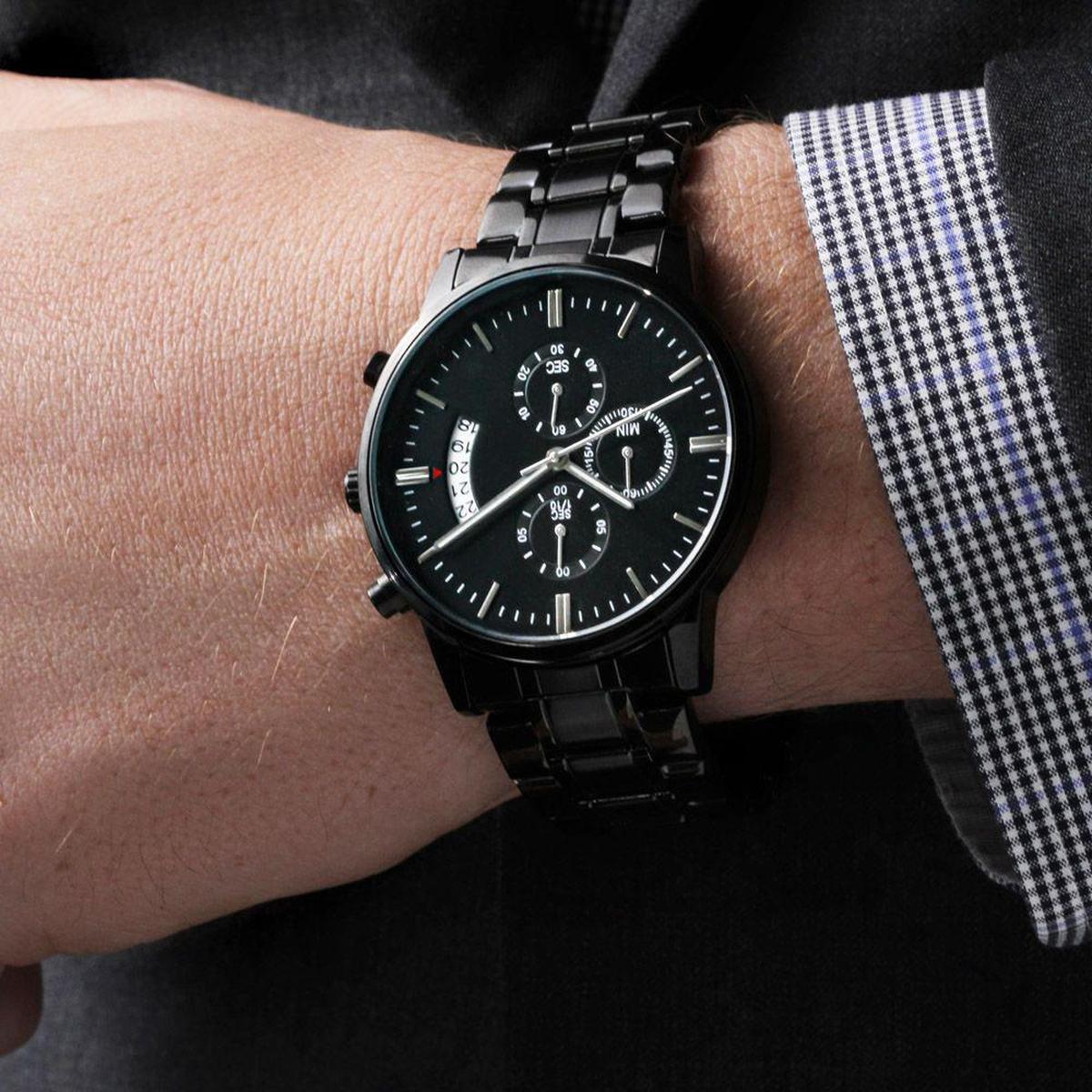 Custom Engraved Watch For Men