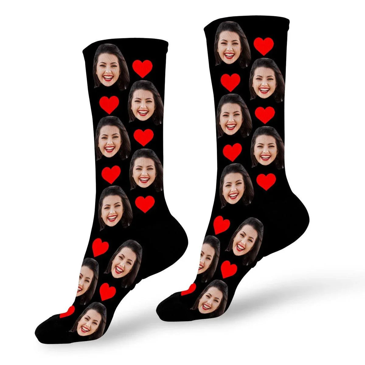 Custom Heart Socks Secondary image
