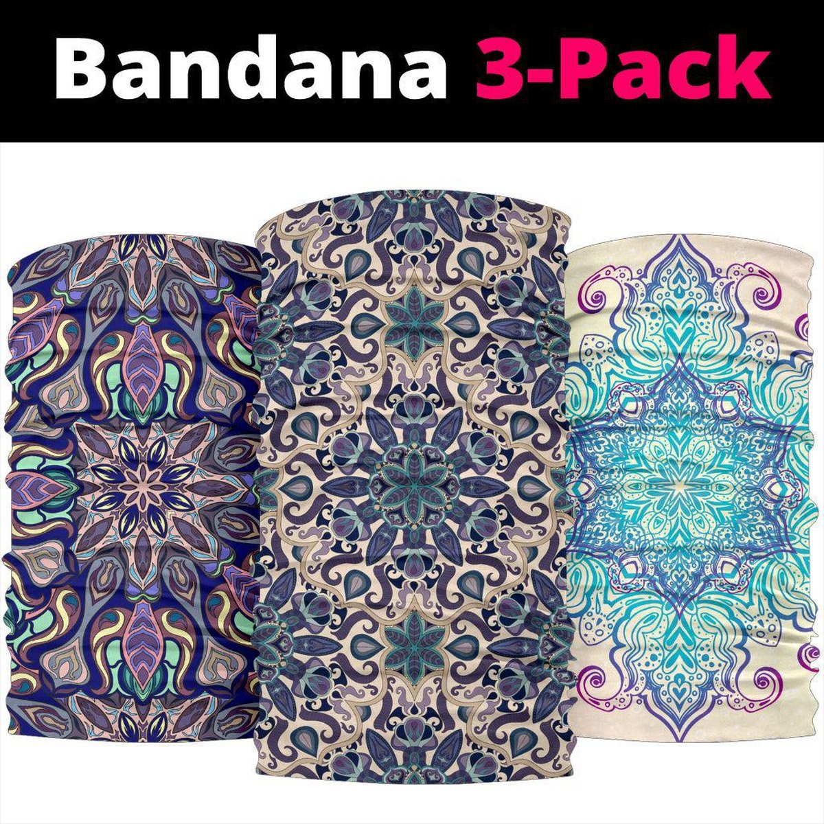 Mandala Design Original Bandana Secondary image
