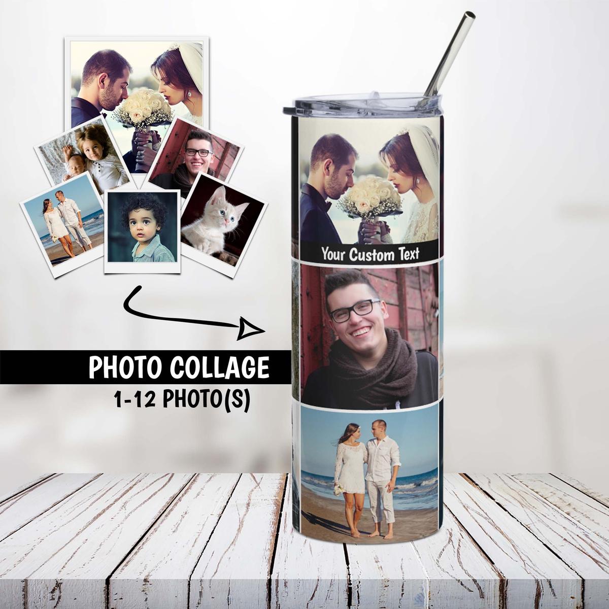 Photo Collage Personalized Stainless Steel Tumbler Main image